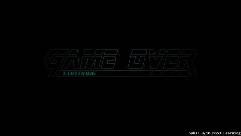 !agdq MGS2 practice [srl]