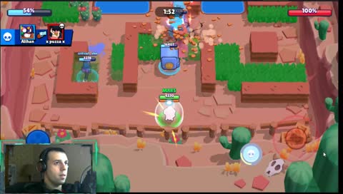 BRAWL STARS - УПОРНО ПРОДОЛЖАЕМ НАБИВАТЬ КУБКИ ! ЦЕЛЬ ВЗЯТЬ 1500 КУБКОВ ! СТАВИМ ЛАЙК