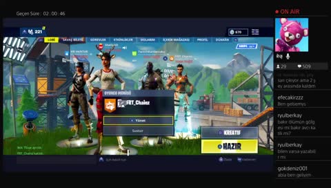 5000 vbuck !çekiliş Kreatif deyiz Herkez davetli..