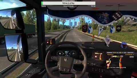 #TruckersMP - Serseri Stil Takılıyoruz  Abonelik Açıldı- #500 Takipci Çekiliş#  !dc 