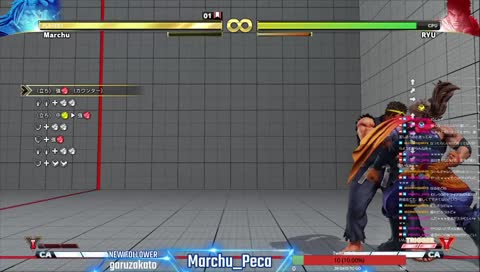 No cam,No mike.格ゲーコロコロしながらトレモとちょっと対戦と。Figthing Game Traning etc…