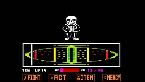 Undertale Tschenoside run. Kampf gegen Sans uiuiuiuiuiui. Ich bekomms nicht hin