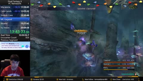 !charity !nemesis Christmas Special! FFX Nemesis% Speedrun [srl]  