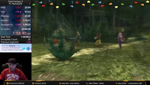 !charity !nemesis Christmas Special! FFX Nemesis% Speedrun [srl]  