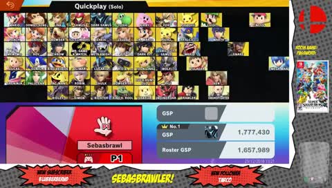Hey it's another one of those Smash Bros. Streams! Online/Viewer games