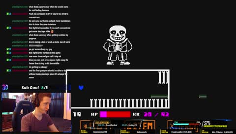 Michael3D kills everything in Undertale