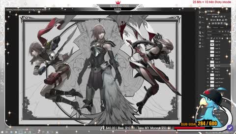 Lightning Tribute #charity #mature