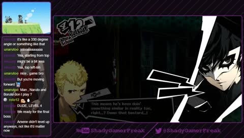 Persona 5 NG Hard Speedrun Practice 