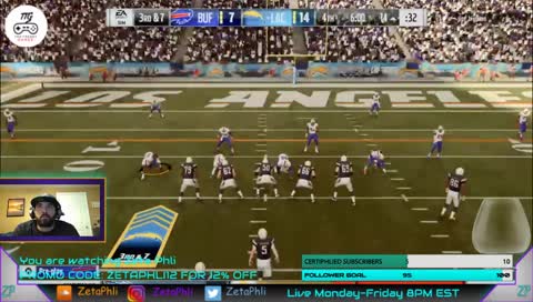 PIGZKIN EMPIRE SEASON 3- WEEK 11 VS. CHARGERS (JIM)... LIVE STREAM M-F 8PM EST [ENG]