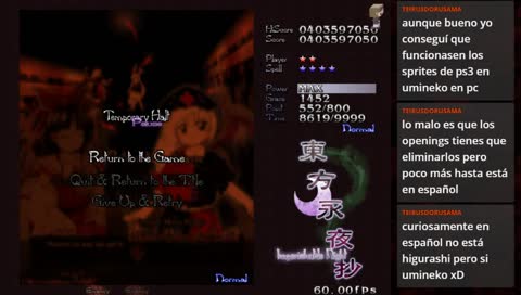 Juguemos a Touhou 8 #1