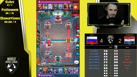 WRL HALBFINALE - RUSSLAND vs. HOLLAND | !GIVEAWAY |  !LOOTS | !SUPPORT