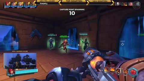 Premade Group tries Paladins in the Gaming House