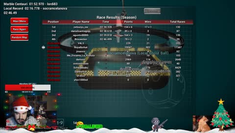 [ESP] 🎄❄FELIZ NAVIDAD !🎄❄!puntos !loots !sorteo  [Road -> 1000❤]