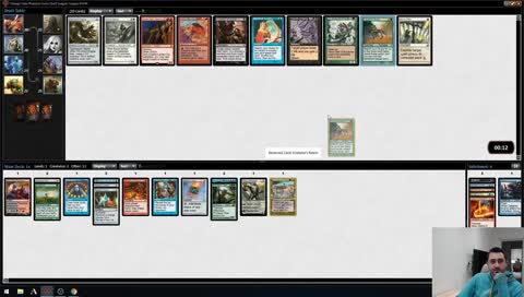 Magic Pro League competitor streaming some cube drafts
