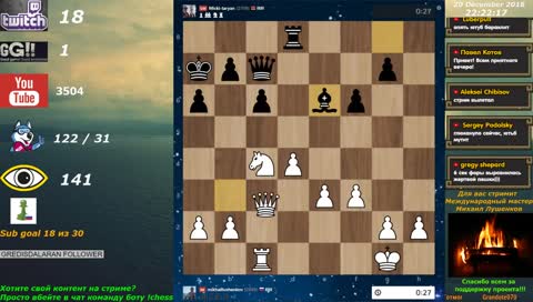 Шахматы на Chesscom, Боги Арены, Минутки(Буллет) + Тактический штурм.