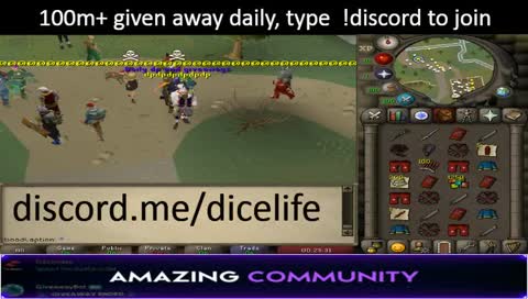 Daily HUGE Giveaways @ Dice Life - !discord 