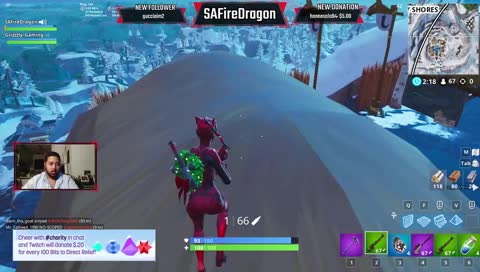 #charity when donating bits! having a chilled evening