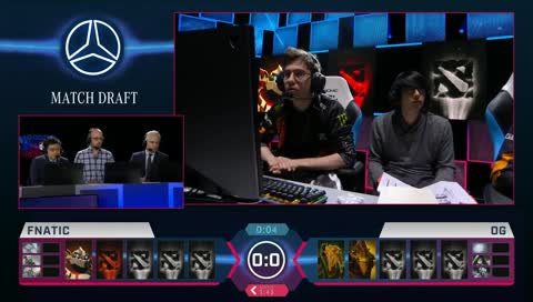 RERUN: Fnatic vs. OG - Game 1 - Quarterfinal - ESL One Birmingham 2018