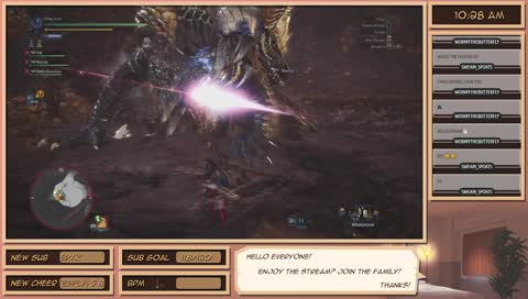 [MHW-PS4] AT Kulve Chilled & Salty Weapon Drops | !room | !SR on | !discord | !charity