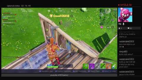 CZ/SK fortnite battle royale #ATKTEAM !special! !HRASFANS!