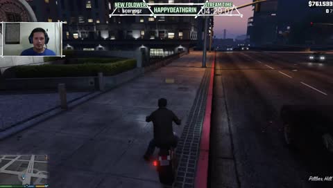 First time playing GTA V