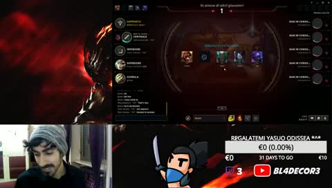 [ ITA ] OTP YASUO 900K  SOLOQ  CON OTP MASTER YI - 1 W 0L