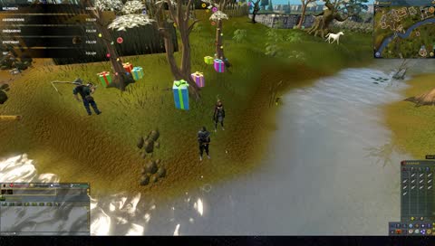 Runescape with the boys first to 2.5m wins!