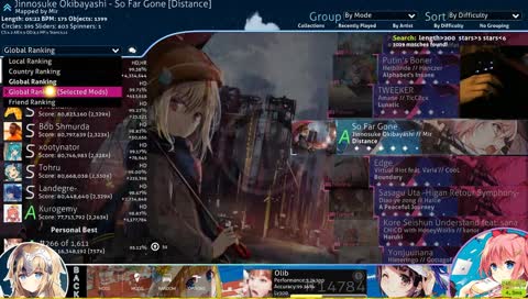 Short osu! session | Continuing Psychonauts playthrough later