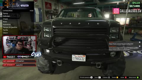 🚨 GTA5 🚨Llego la nieve 🚨⚡[Callejas503]⚡