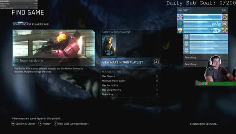 "I'll stream until the new year nonstop if Assault hits his daily sub goal." - Lxthul 2018 | Join the Yoked N Yuckies today! 89/100 SUB GOAL