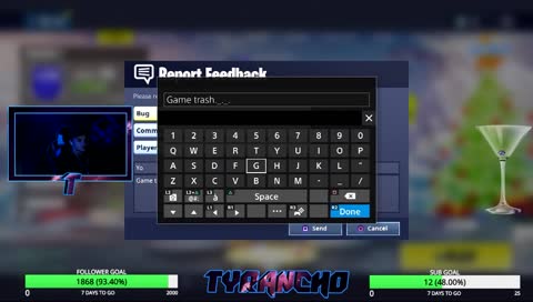 (PS4) )FORTNITE AND CHILL!!! !yt !social !discord (ROAD TO 2K FOLLOWERS)