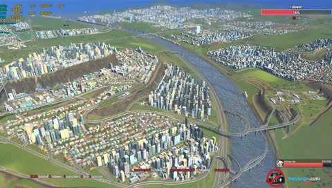 24/7 Spaghetti City + 350k Residents (Vanilla + TM:PE)
