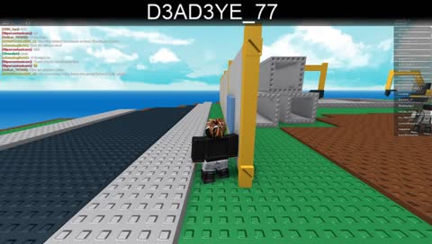 Playing roblox