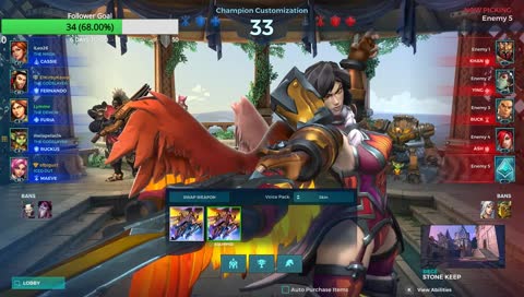 Paladins Climbing Road to Masters! (Rank 45 Talus)!