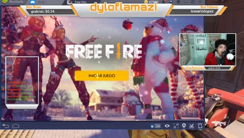 Fre e fire subiendo a diamanco🕹️con SUBSCRIPTORES😍