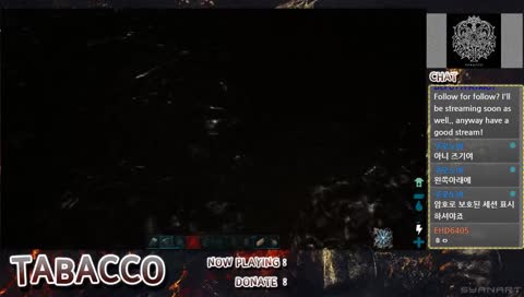 [담배꽃] [아크 서바이벌] 원팬맨 공룡을 사로잡아보자!!