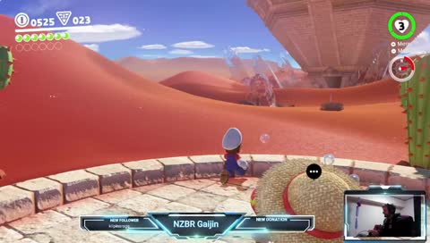 Falling all day, First time Super Mario Odyssey
