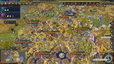 [문명6] 오리엔트 크리스마스 빌헬미나 산업시대 암흑기