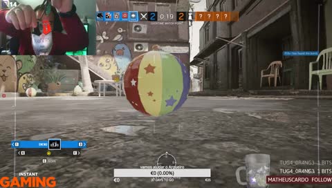 Almofadas para a bola