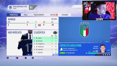 CARRIERA ALLENATORE DELLA VIGILIA !sub !prime !ice !points !bet !shop