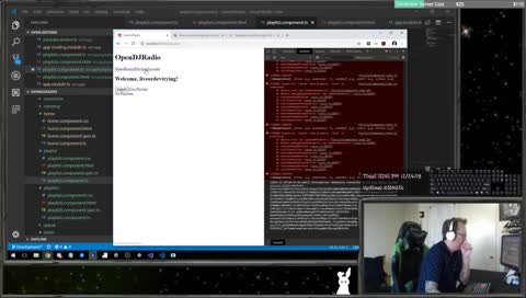 Day 5: SignalR in Angular CLI App OpenDJRadio & Asp.Net Core WebAPI #indiedev #angular #cli #programming #gamedev #aspnet #webapi #core