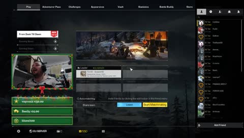 [Esp/PC]  💎 Ring Of Elysium💎 -  Feliz Navidad From Dusk Till Dawn  #iceteammagopiña  - #PatrullaGusanaL