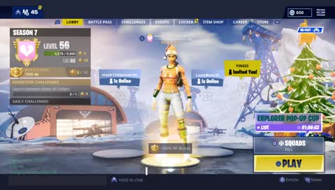 FREE VUCKS !GIVEAWAY PS4 Broadcast L4L F4f