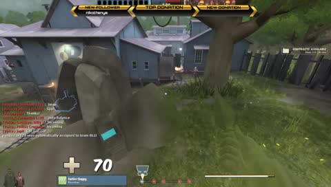 tf2 probably carrying the team by 100 points
