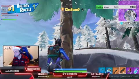 FR/EN Fortnite with my #savages Merry Christmas eve!!