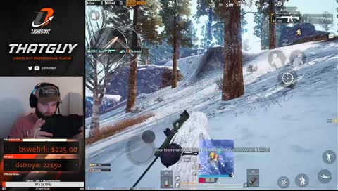 ThatGuy fun in the Snow