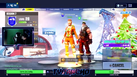 (PS4)MERRY CHRISTMAS EVE!!! !yt !social !discord (ROAD TO 2K FOLLOWERS)