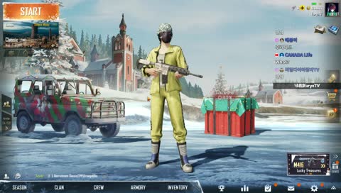 찡긋~!,에임극혐 배그M 뱅송  [PUBG MOBILE]