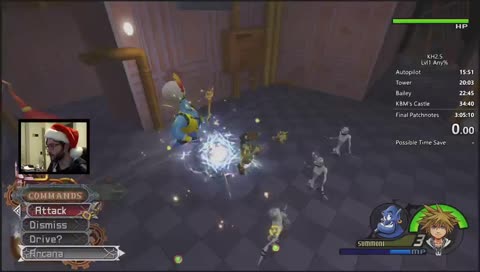 KH2.5 Lvl1 Any% - New tech, no reset