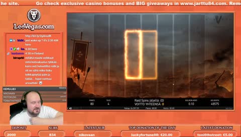 Slots at Leovegas. NEW CASINO WITH 1x WAGER!! !viggoslots for more info or go to www.jarttu84.com